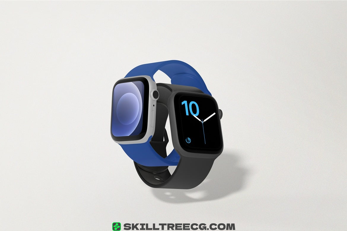 图片[3]-Smartwatch Mockups（162083）-技能树